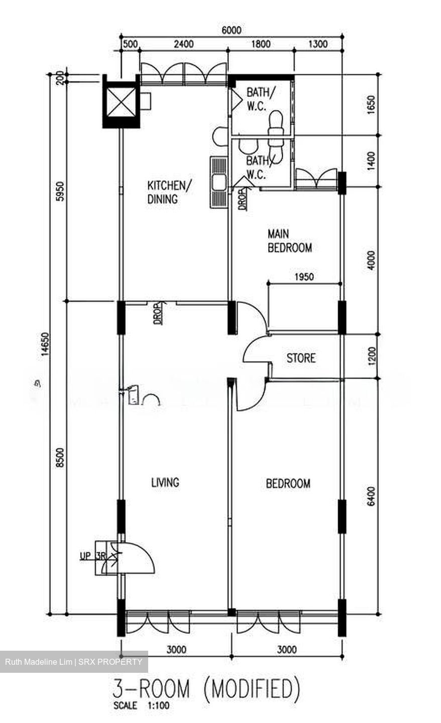 Blk 305 Clementi Avenue 4 (Clementi), HDB 3 Rooms #559696461